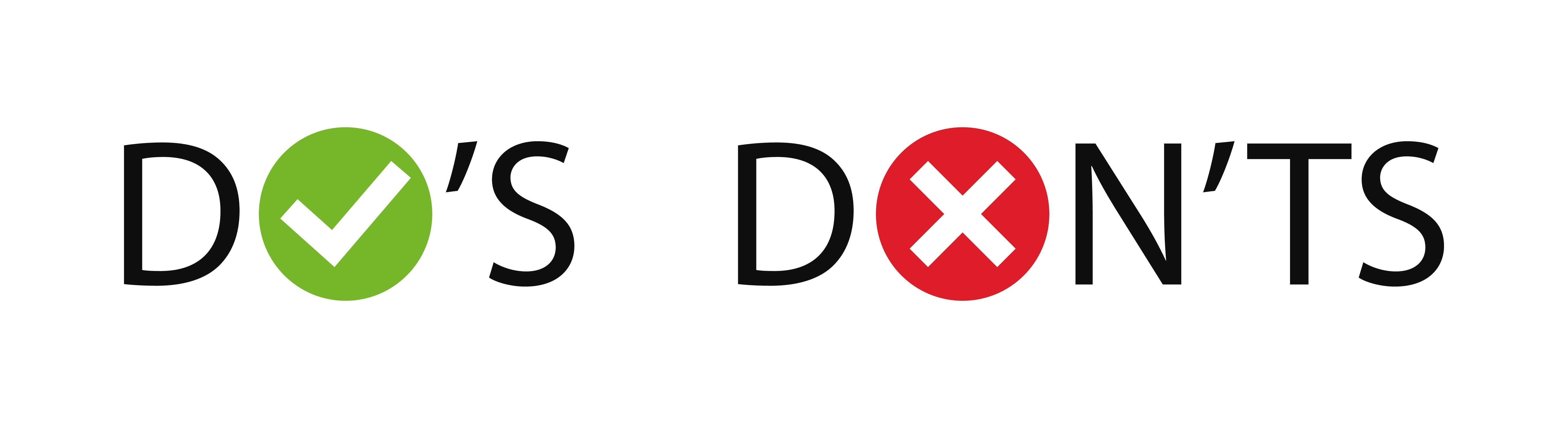 Graphic depicting the Do's and the Don'ts of the lifestyle to ensure newcomers know what to do and not to do in the swinger lifestyle
